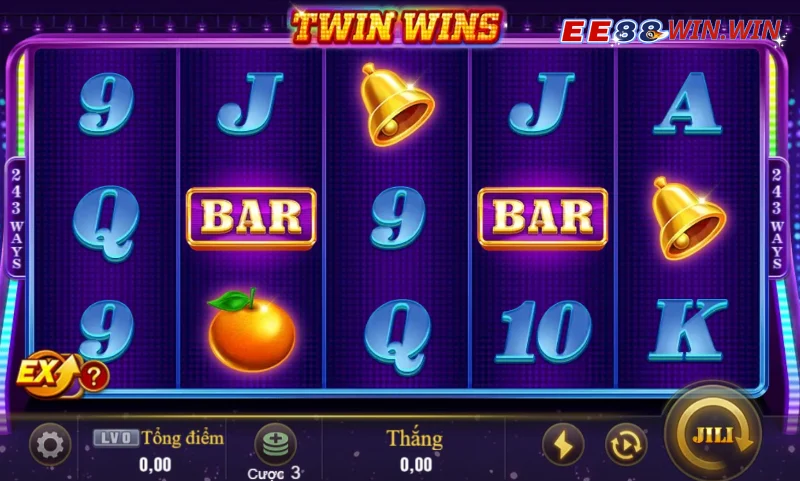 Biểu tượng bar Twin wins EE88 